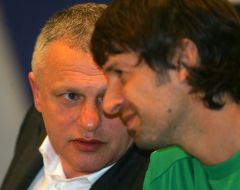 Aleksandr Shovkovskiy and Igor Surkis