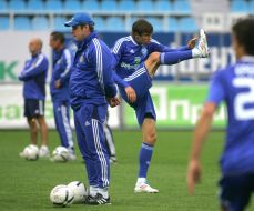 Oleg Luzhnyi and Denis Garmash