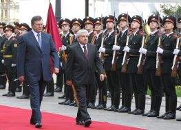 Viktor Yanukovich and Demetris Christofias