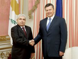 Viktor Yanukovich and Demetris Christofias