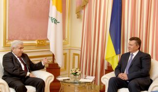 Viktor Yanukovich and Demetris Christofias