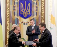 Konstantin Grishchenko and Viktor Yanukovich