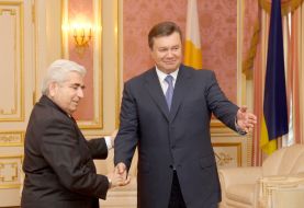 Viktor Yanukovich and Demetris Christofias