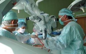 Doctors do the operation to Leonid Stadnik