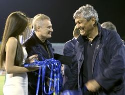 Grigoriy Surkis and Mircea Lucescu