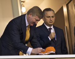 Rinat Akhmetov and Boris Kolesnikov