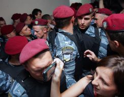 Soldiers of "Berkut" 