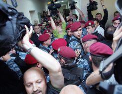 Soldiers of "Berkut"