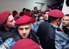 Soldiers of "Berkut"