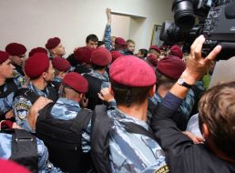 Soldiers of "Berkut"