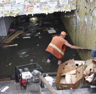 Ликвидация последствий ливня