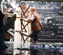 Ликвидация последствий ливня