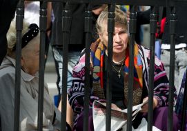 Митинг в поддержку пенсионной реформы