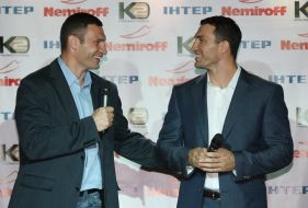 Vitaliy and Vladimir Klichko