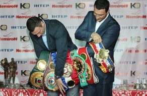 Vitaliy and Vladimir Klichko