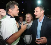 Vitaliy Klichko and Vladimir Zolotaryov