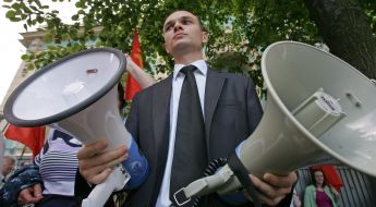 A supporter of the Communist Party