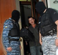 Сотрудники спецподразделения "Беркут"