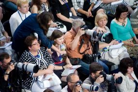 Представители СМИ