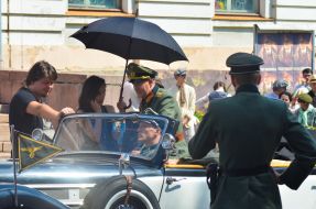 Shooting of «Match of death» movie