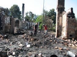 Пожар в доме престарелых