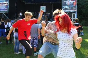 Participants of "Rurisko" festival