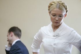 Yulia Timoshenko and Nikolay Titarenko