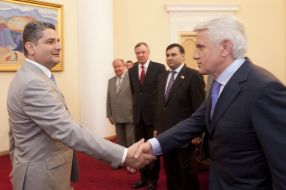 Владимир Литвин, Валентин Зайчук и Тигран Саркисян