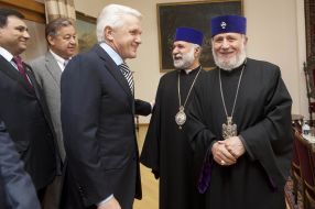 Vladimir Litvin and Garegin II