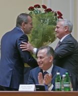 Andrey Klyuyev, Anatoliy Bliznyuk and Boris Kolesnikov