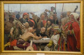 Painting of Ilya Repin