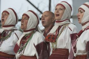 Participants of folk collective