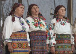 Participants of folk collective