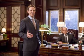 Seth Adam Meyers and Kelsey Grammar