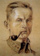 Self-portrait of Lev Sinkevich