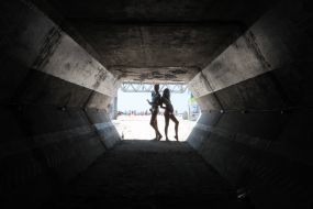 Visitors of festival