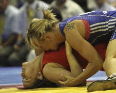 Laura Skuzhina and Alina Makhinya