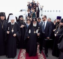 Metropolitan Vladimir and Patriarch of All Georgia Ilya II