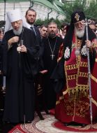 Metropolitan Vladimir and Patriarch of All Georgia Ilya II