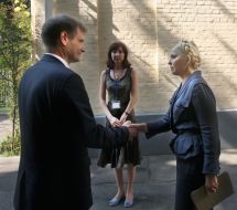 Olav Berstad and Yulia Tlimoshenko