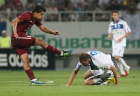 Andrey Yarmolenko and Christian Noboa