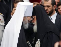 Metropolitan Vladimir and Patriarch of All Georgia Ilya II