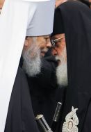 Metropolitan Vladimir and Patriarch of All Georgia Ilya II