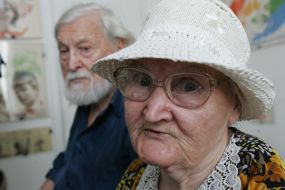 Yevgeniy Kudryashov and Klavdiya Kudryashova