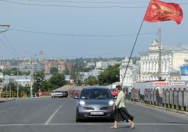 Акція проти демонтажу пам'ятника