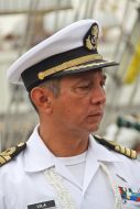 Капитан 1-го ранга на судне ВМС Мексики