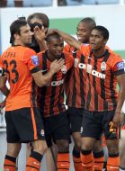 Fernandinho and Darijo Srna