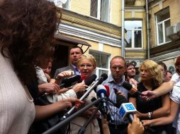 Yulia Timoshenko, Sergey Vlasenko and Marina Soroka