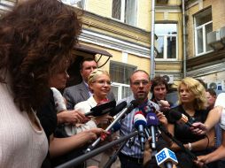 Yulia Timoshenko, Sergey Vlasenko and Marina Soroka