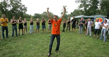 Participants of the First gathering of International Leader Movement